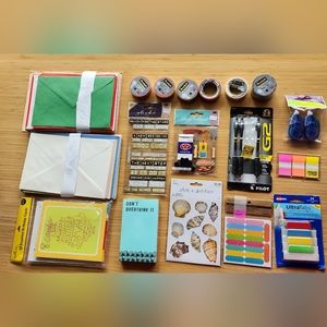 UPDATED: Washi Tape Stickers Envelopes Post-its Bundle